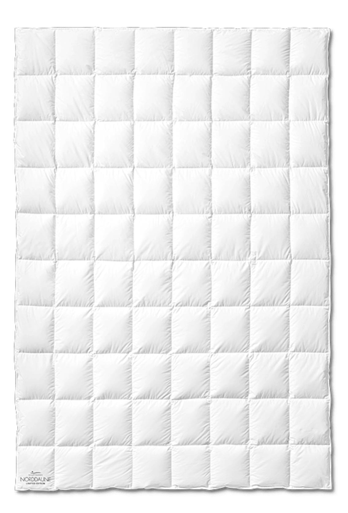 Luxuriöse Norddaune Daunendecke von Kauffmann mit 100% Gänsedaunen gefüllt, elegant und handgefertigt.